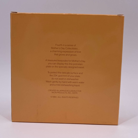 Avon Vintage 1984 Love Comes in All Sizes 5" Mothers Day Plate Collectible Gift - Picture 11 of 11